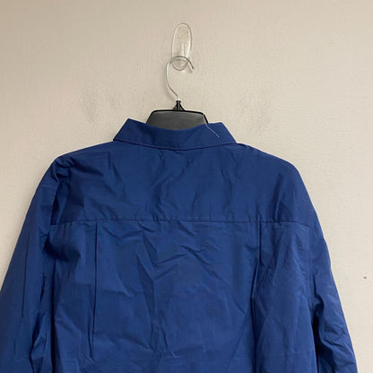 Van Heusen Big And Tall Long Sleeve Button Up Collared Shirt Size XLT Color Blue