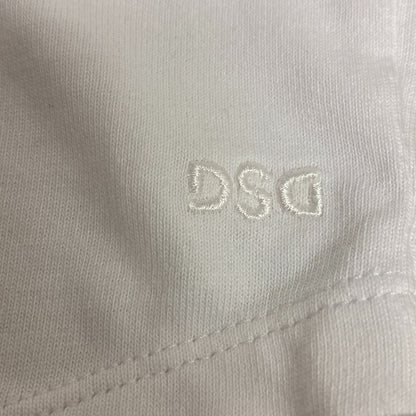 DSG Men's Heavyweight Jersey Muscle Tank Pure White Solid Sleeveless BOSSM13120W