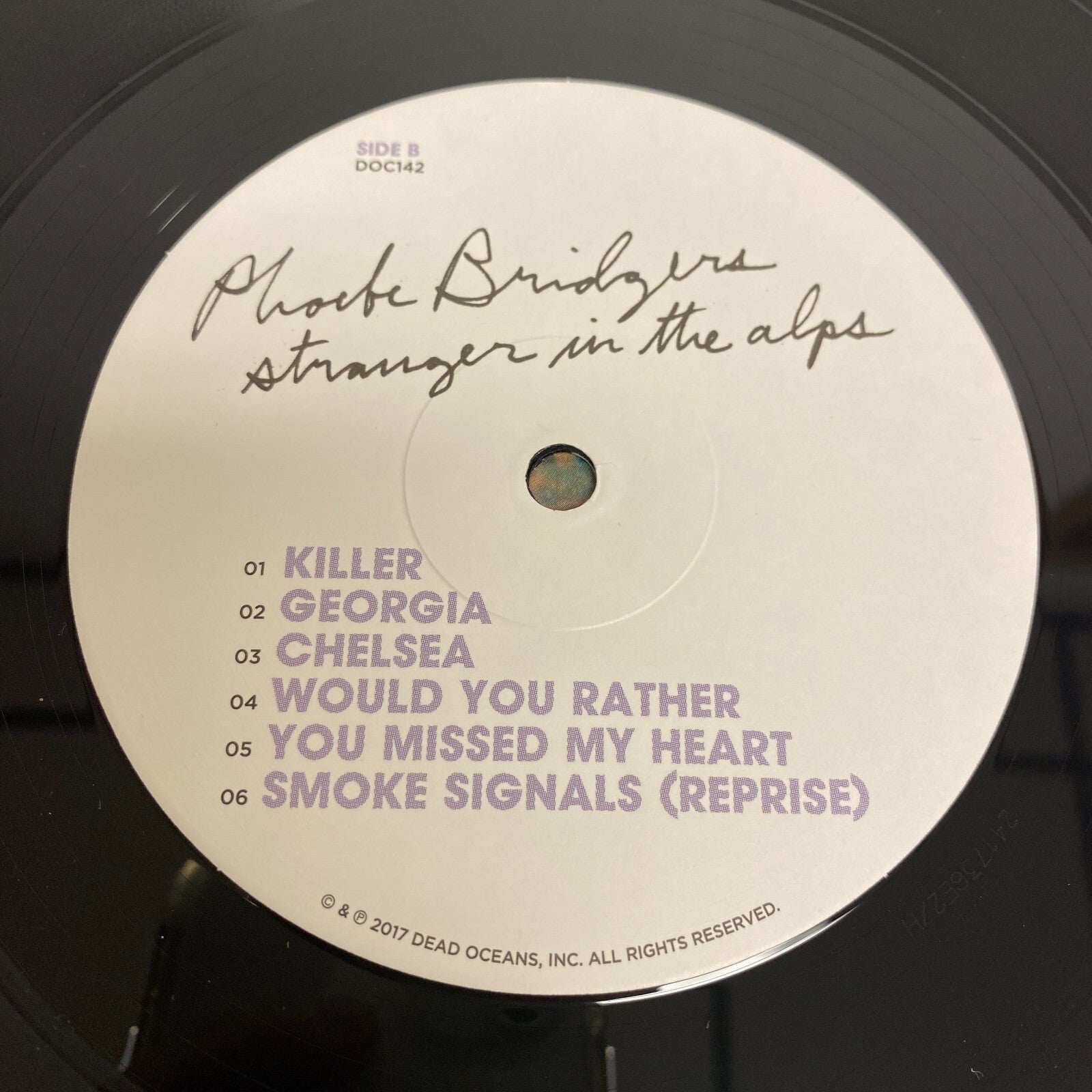 Dead Oceans Stranger In The Alps Vinyl