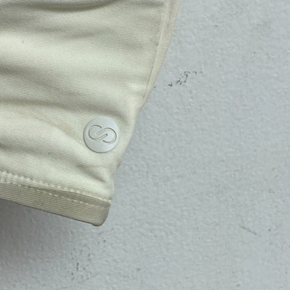 Calia Women's Triangle Bikini Top Wavy Block Neutral WSA23201PRT Brand New!