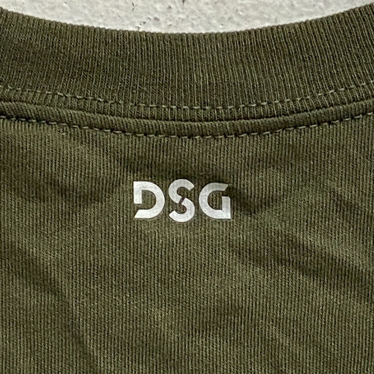 DSG Women's Everyday Relaxed Cotton Muscle Tank Inky Olive DAW131000 New