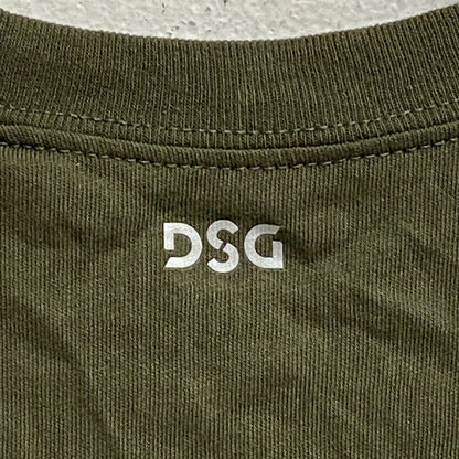 DSG Women's Everyday Relaxed Cotton Muscle Tank Inky Olive DAW131000 New