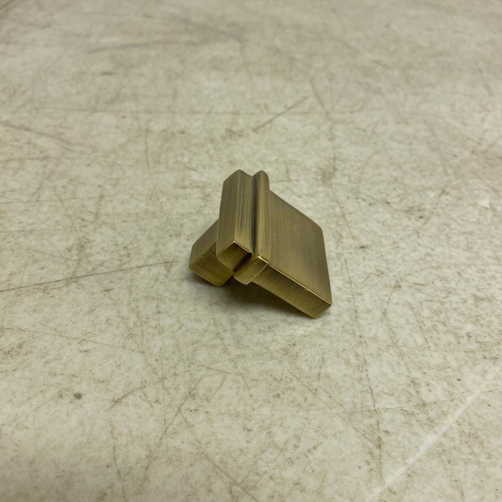 Signature Hardware Brass Knob - 1-1/4'' - Antique Brass , MODEL: MNG-304-KNOB-AB