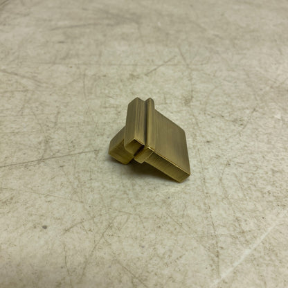 Signature Hardware Brass Knob - 1-1/4'' - Antique Brass , MODEL: MNG-304-KNOB-AB