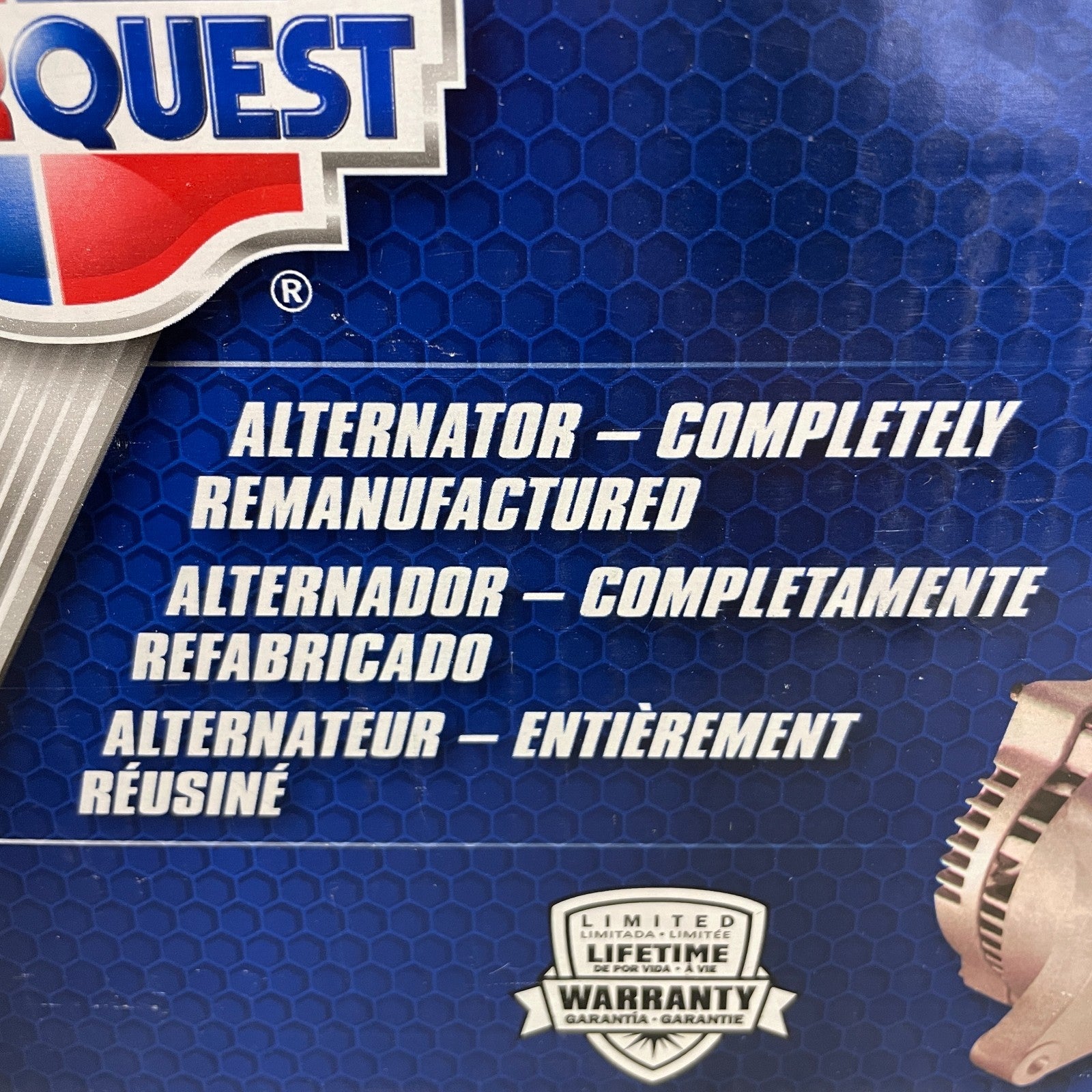 Carquest Reman Alternator 8222‑3A 105A Fits GM 1997–1999