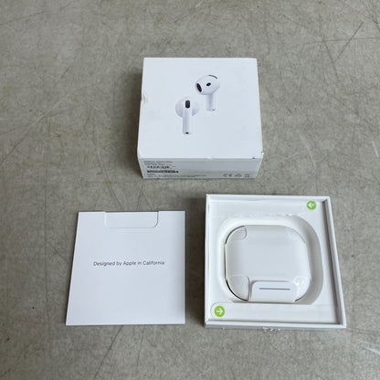 Apple AirPods 4 USB-C True Wireless Earbuds – H2 Chip, IP54, 30h Battery