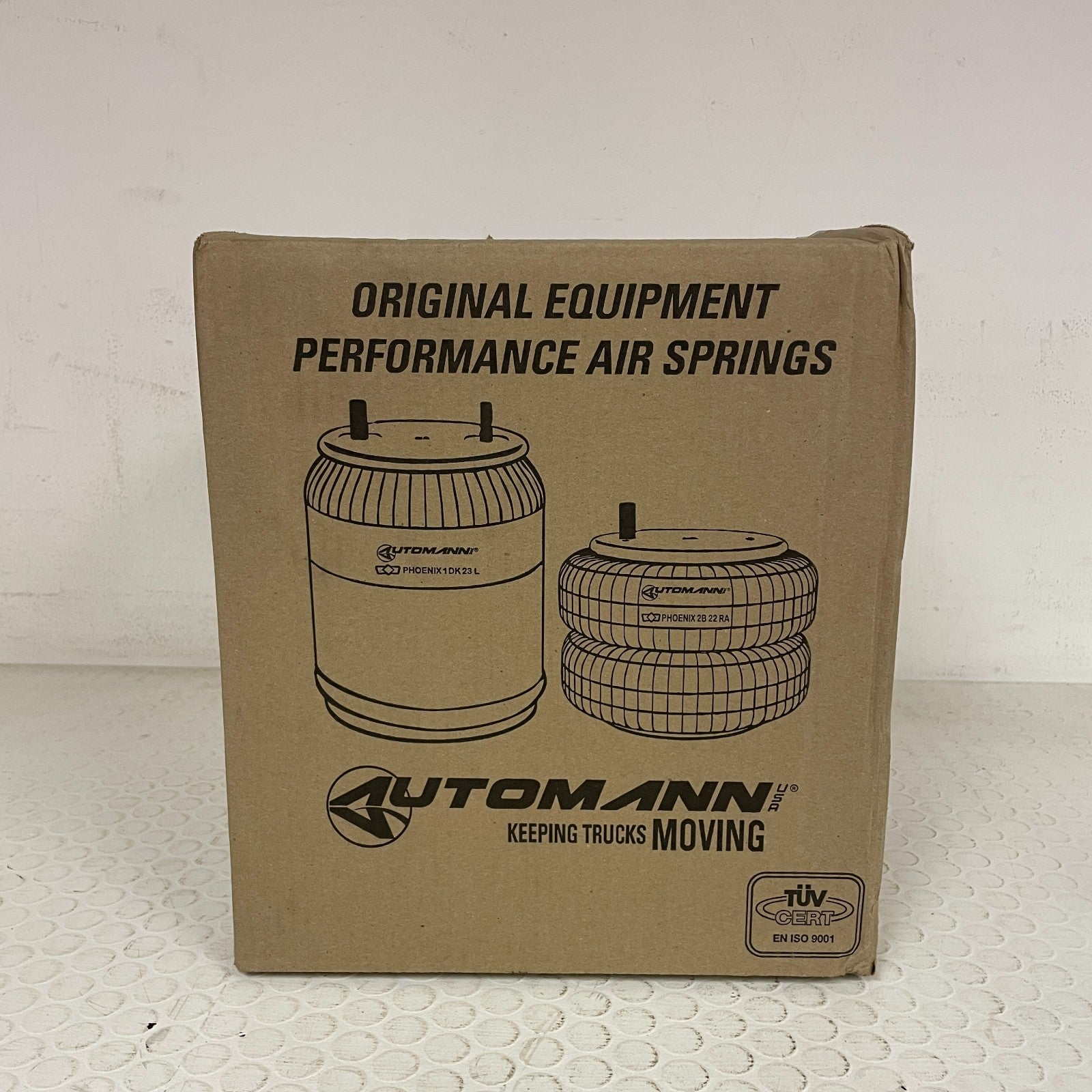 Automann Rolling-Lobe Air Spring Assembly – Model AB1DK23F-9307