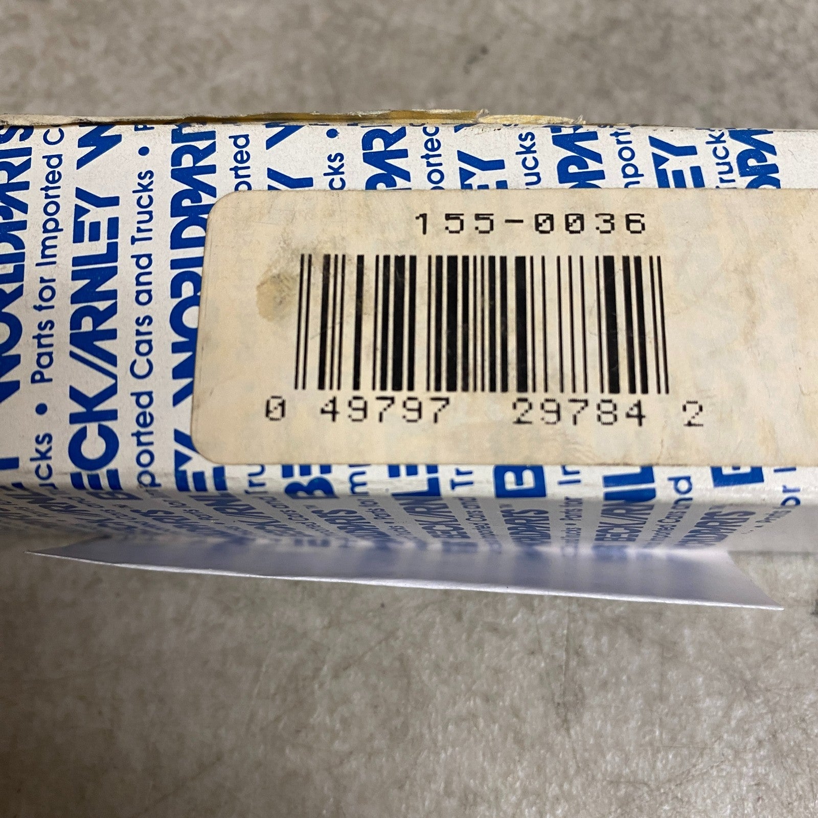 Beck/Arnley 155-0036 Fuel Injector 1990-1992 Nissan 300ZX