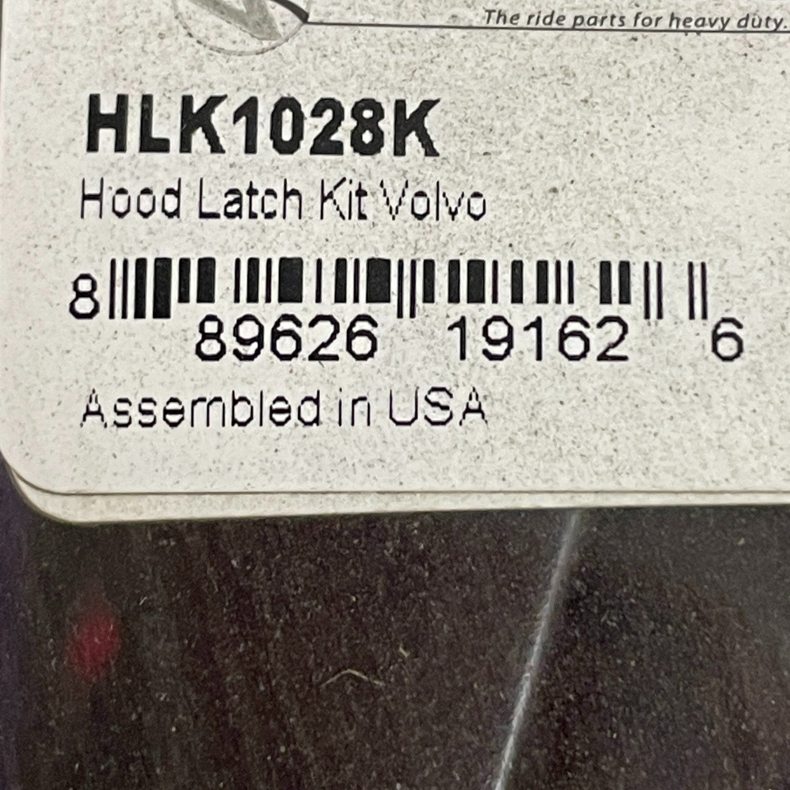 Automann Hood Latch Kit Volvo Heavy‑Duty Truck Steel HLK1028K