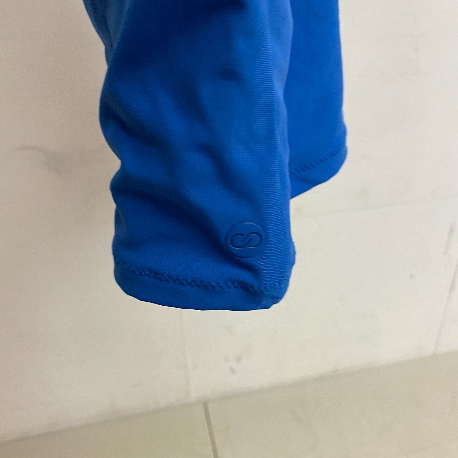 CALIA Women's High Support Cross Back Tankini Swim Top Royal Blue WSA23302 New!