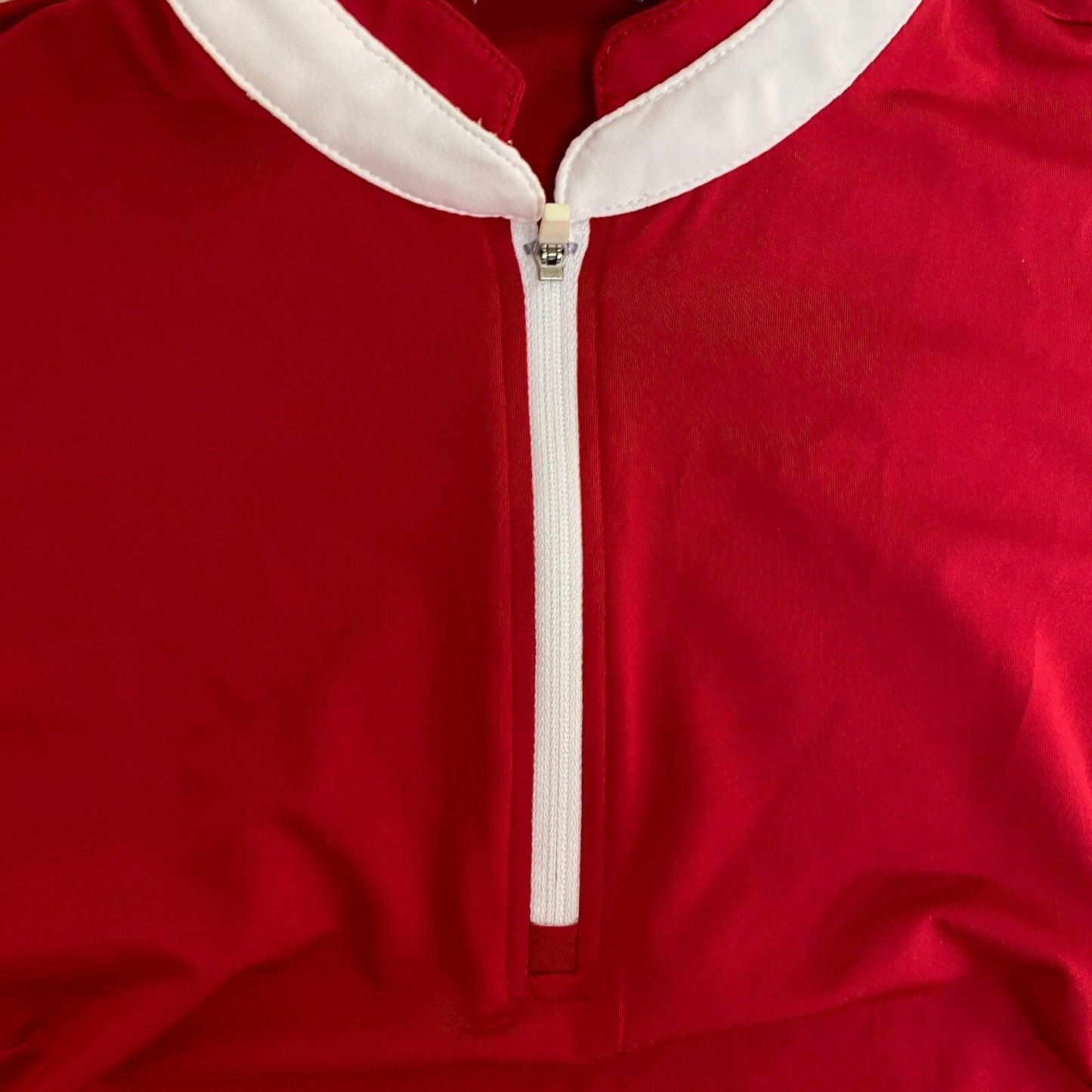 Lady Hagen Womens Contrast Trim Slvs Polo Positive Red WGH11476 BRAND NEW