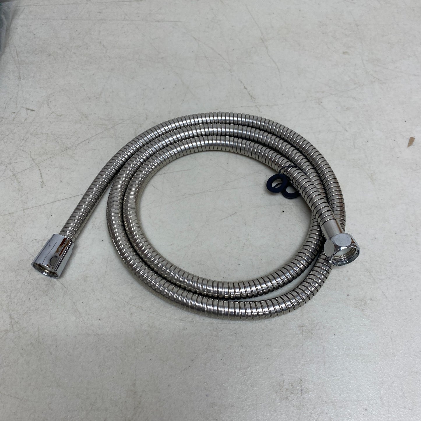 Camco 43716 Premium RV/Marine Shower Flex Hose 60" Chrome Replacement