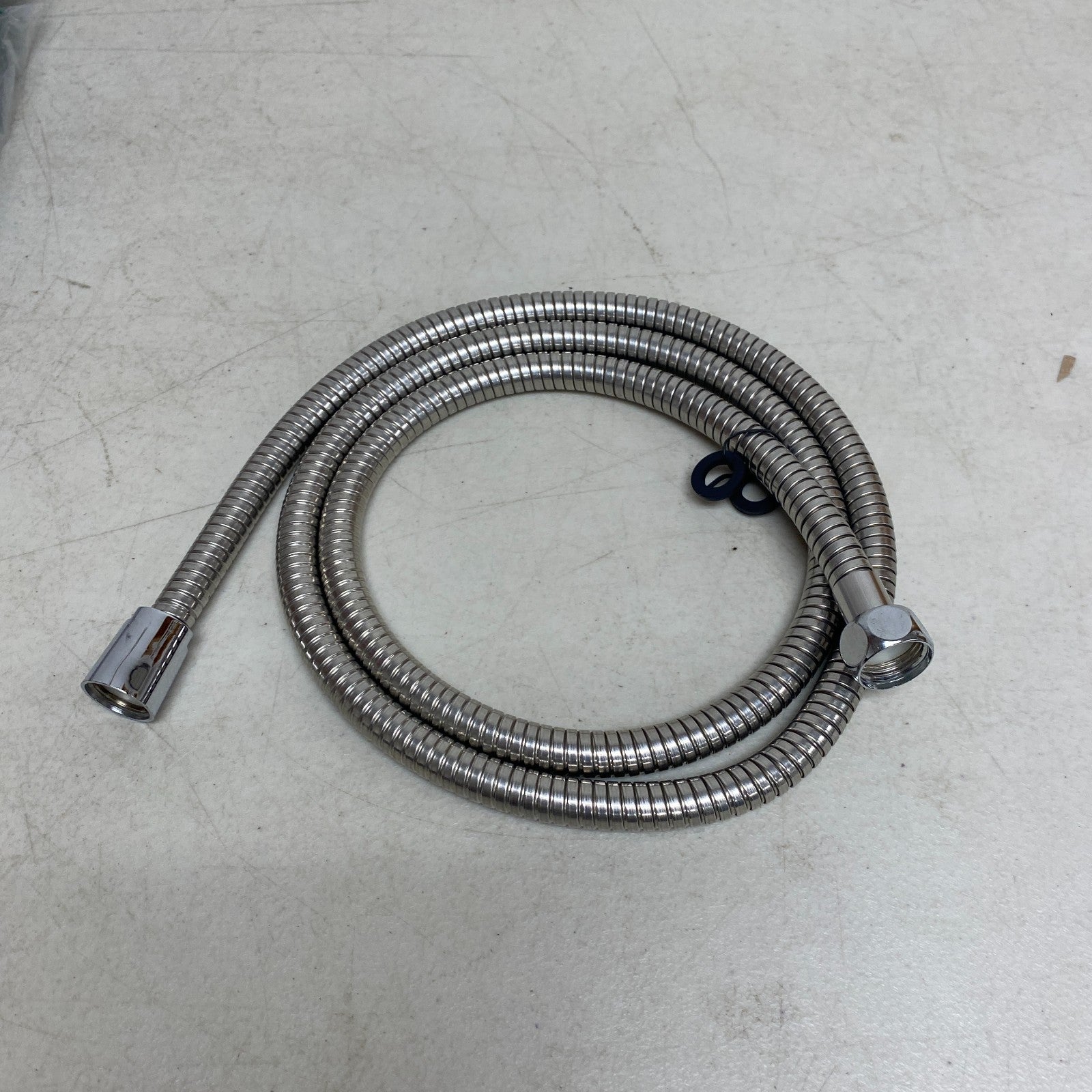 Camco 43716 Premium RV/Marine Shower Flex Hose 60" Chrome Replacement