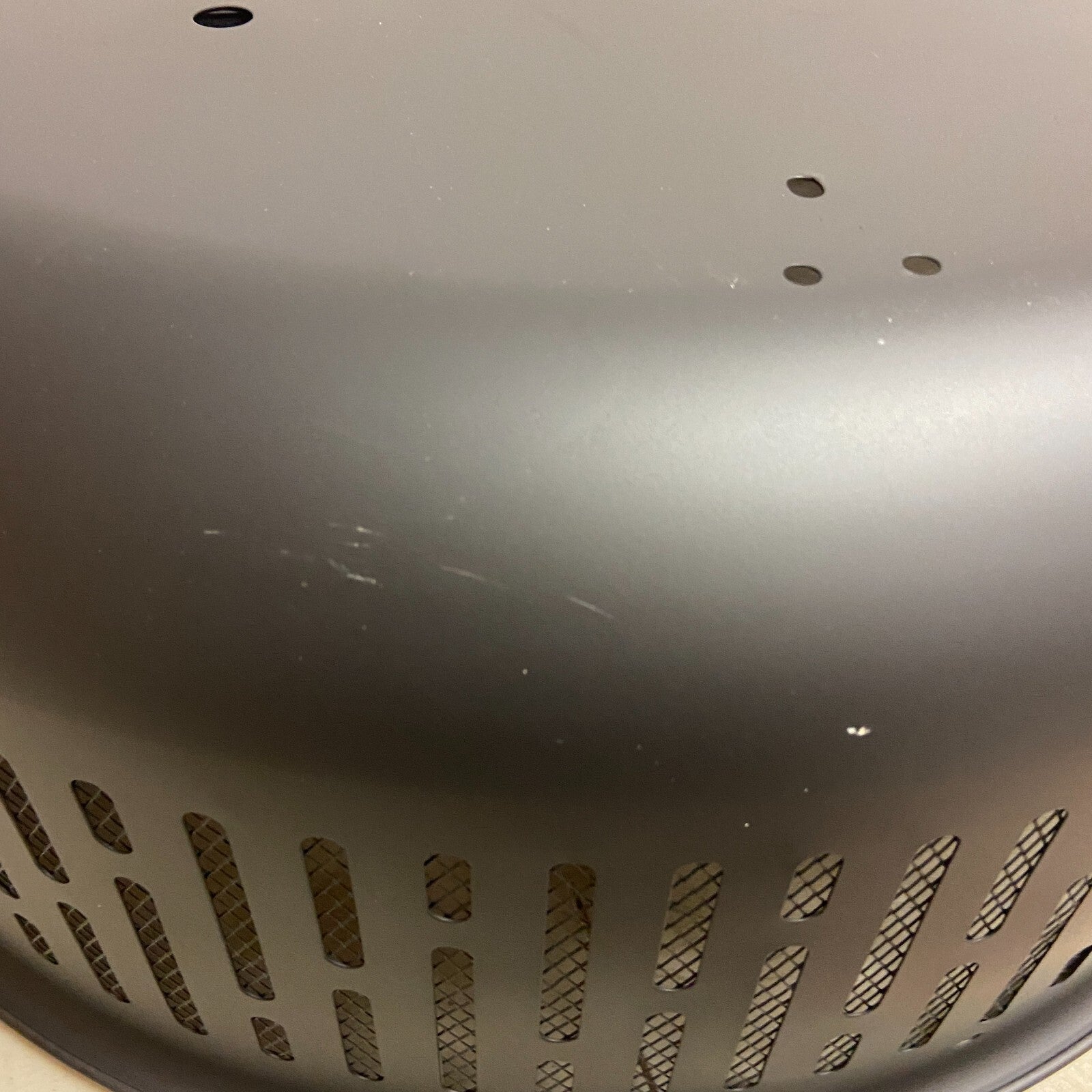 allen + roth 31.5-in W Black Steel Wood-Burning Fire Pit Black Finish