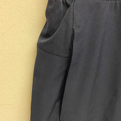 Lady Hagen Womens 16" Perforated Skort Dark Navy Solid Stylish Trendy WGH17432