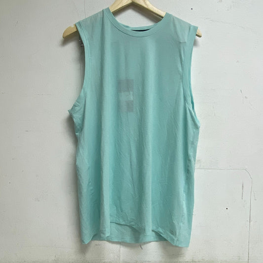 VRST Mens Icon Tank Heather Shoreside Blue Heather Solid Summer MAX232408H