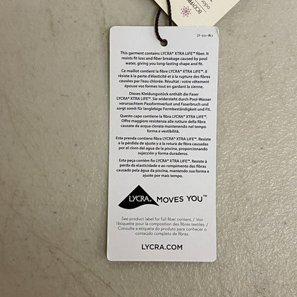 Calia Women's Swim Adjustable Rise Bikini Ruched Side Floral Bottom Aqua Multi