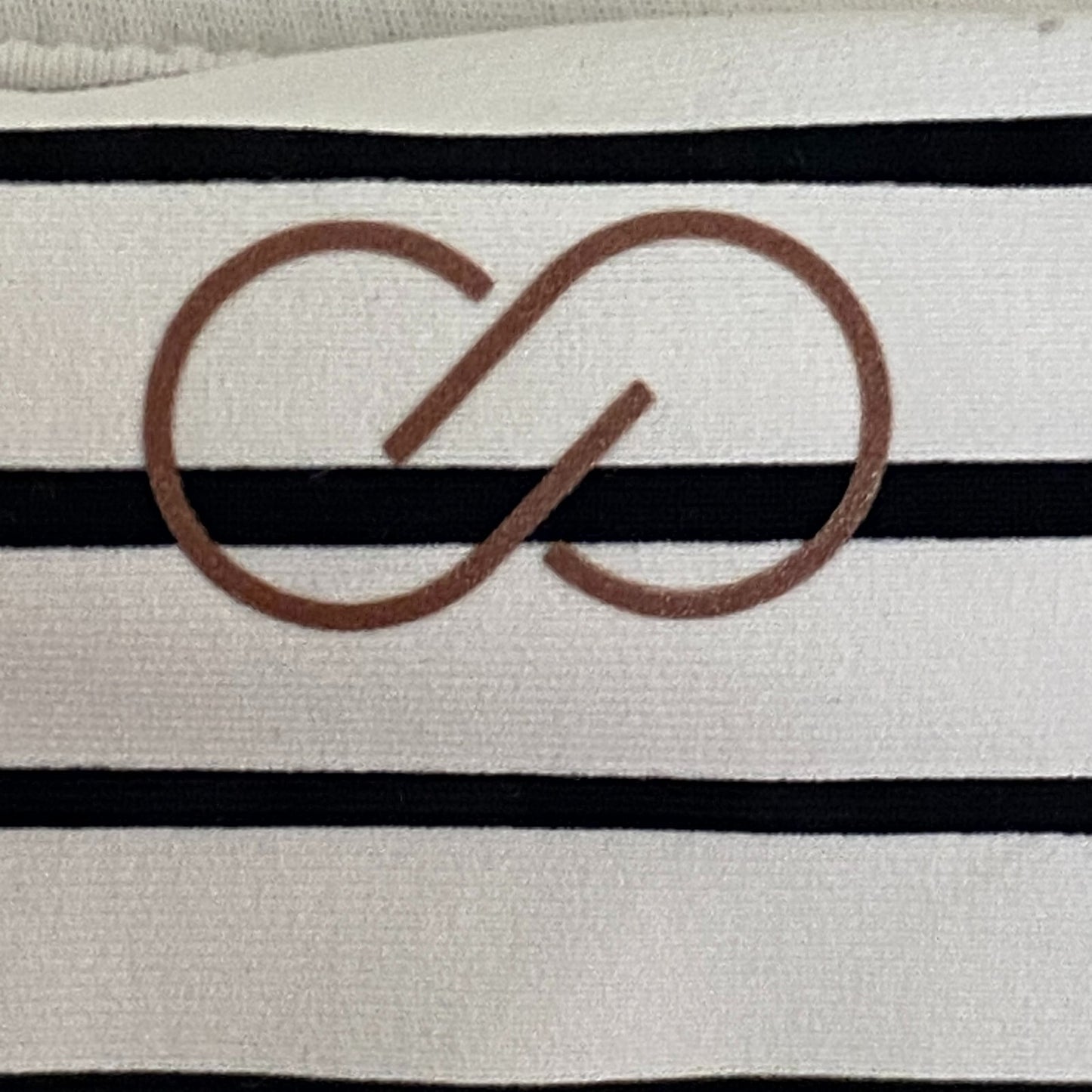 Calia Womens Ruched Bottom Simple Stripe Black/White Stylish Trendy WSA20402PRTX