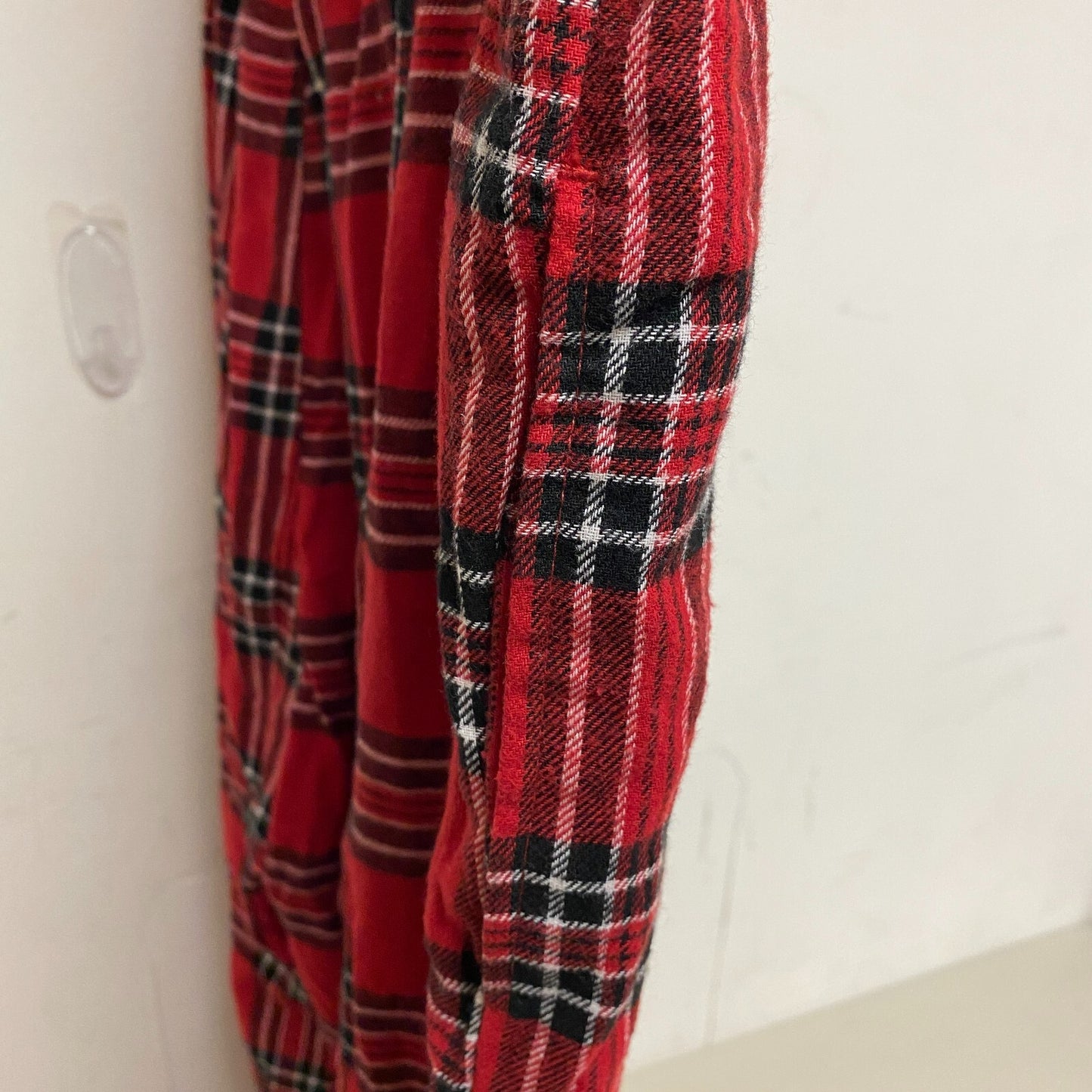 Concept Sports Wisconsin Men's Takeaway Flannel Pants Black/Red FCV/0115