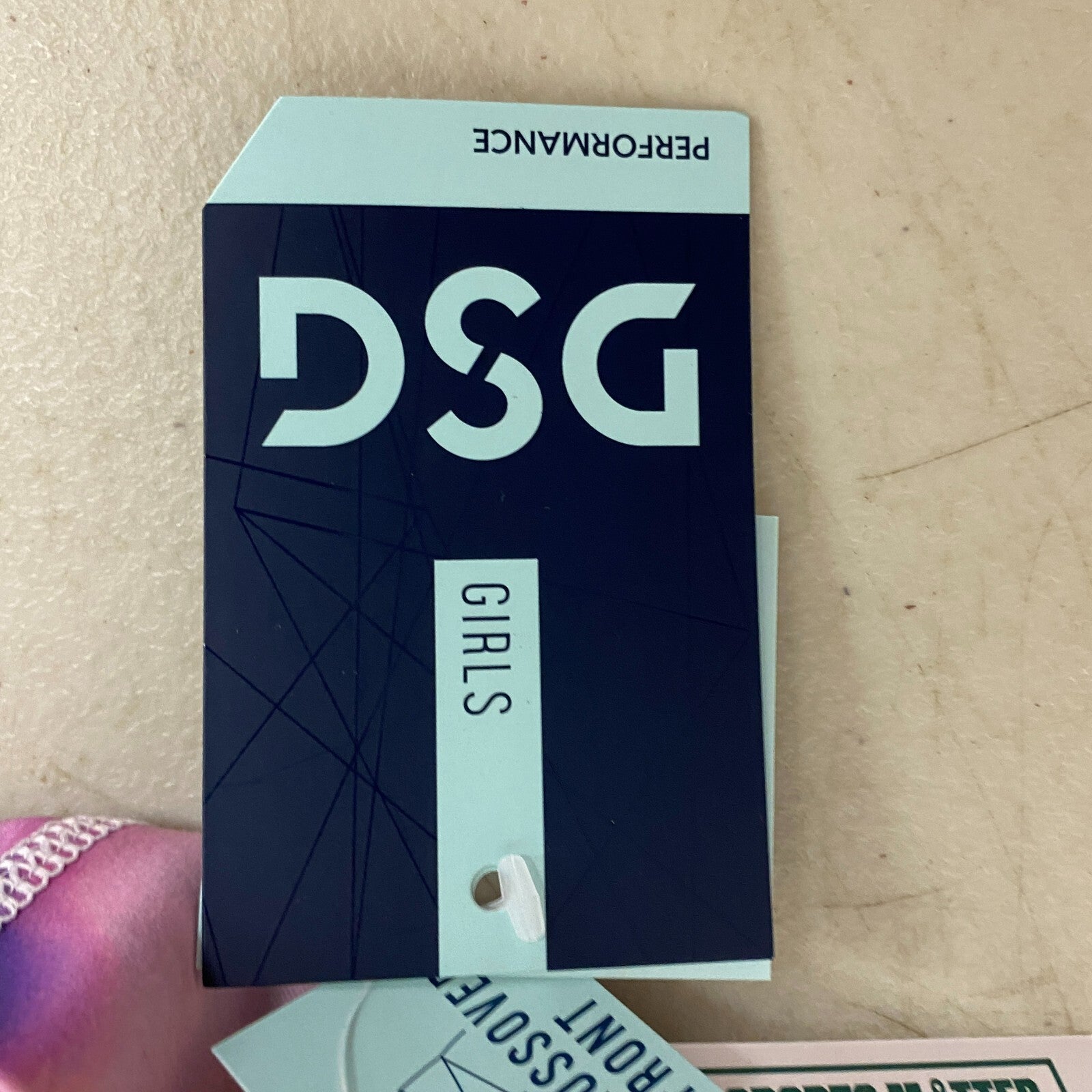 DSG Girls Performance Crossover Waist 7/8 Tight PRT Melty Warm Ankle DAG12101PRT