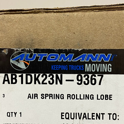 Automann Phoenix Rolling Lobe Air Spring Assembly Black AB1DK23N-9367