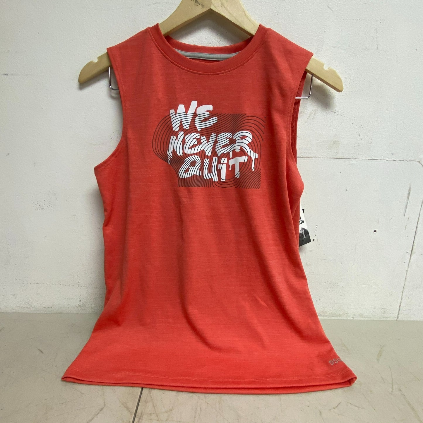 DSG Boy's Novelty Muscle Tank Blaz Coral/DK BL Co Never DAB11115N Fitness Gym
