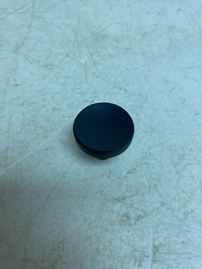 Signature Hardware 1" Lars Solid Brass Round Cabinet Knob - Black