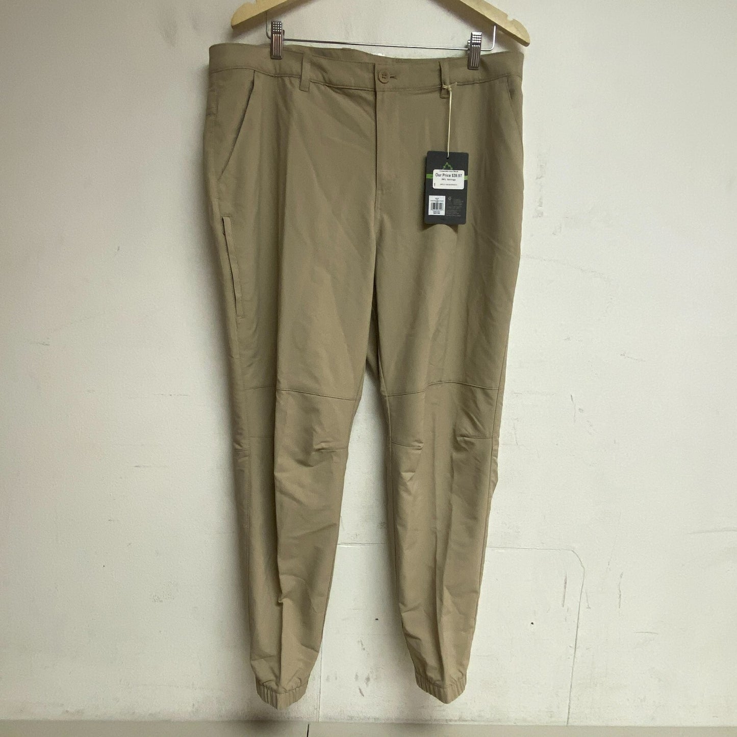 Alpine Design Mens AD M TrailHead Jogger Tan Solid Stylish Trendy ADM22902