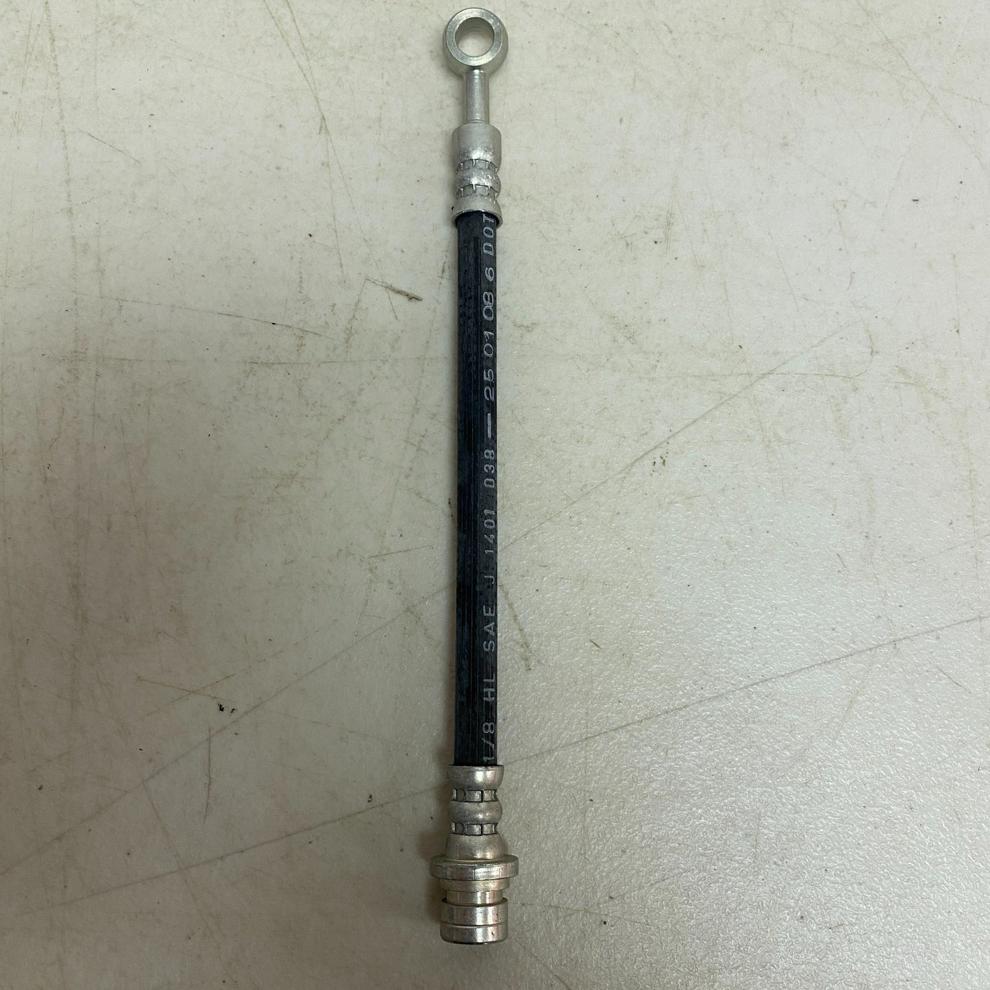 CARQUEST Brake Hydraulic Hose Assembly Black EPDM Rubber 9.17″ Model BHA380395