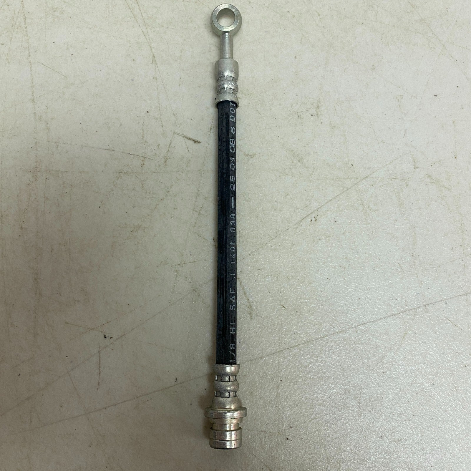 CARQUEST Brake Hydraulic Hose Assembly Black EPDM Rubber 9.17″ Model BHA380395