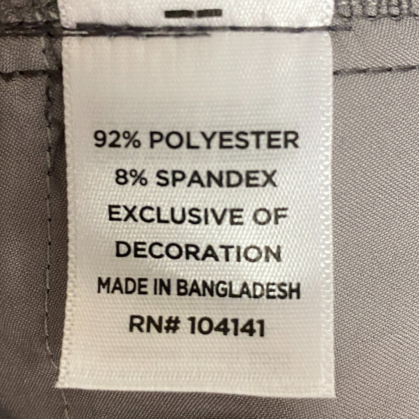 Walter Hagen P11 Novelty 5 Pocket Pant Graphic Charcoal/White MGA35125VC
