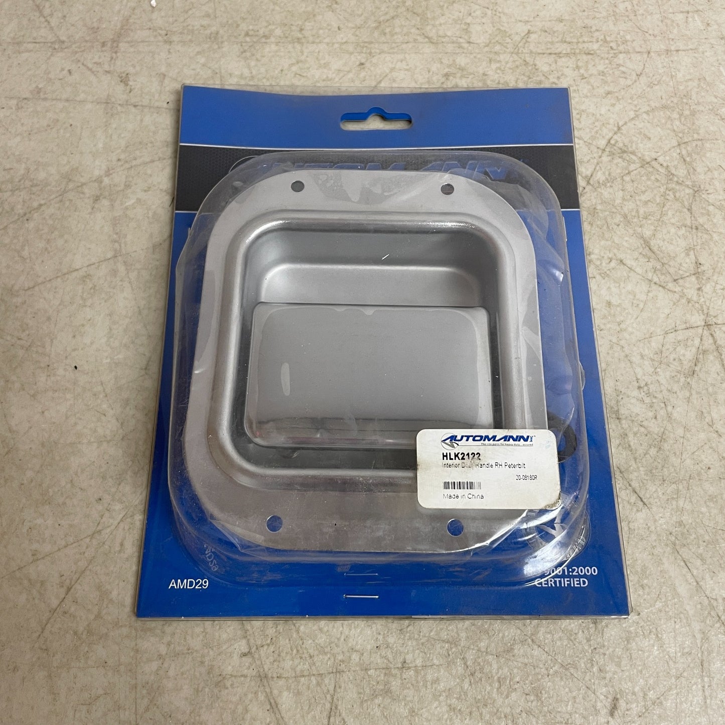 Automann HLK2122 RH Interior Door Handle Chrome for Peterbilt Trucks