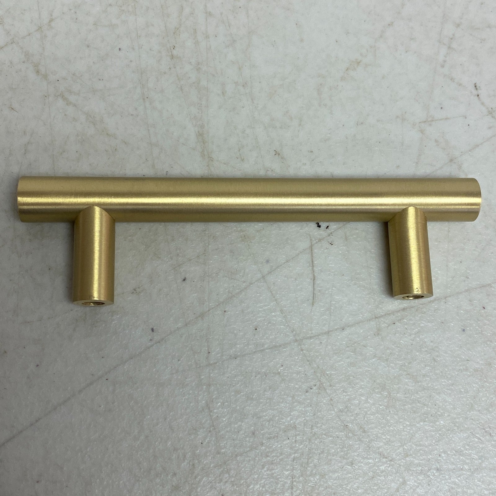 Signature Hardware 3-3/4" Avignon Solid Brass Cabinet Pull Antique Brass
