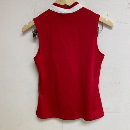 Lady Hagen Womens Contrast Trim Slvs Polo Positive Red WGH11476 BRAND NEW