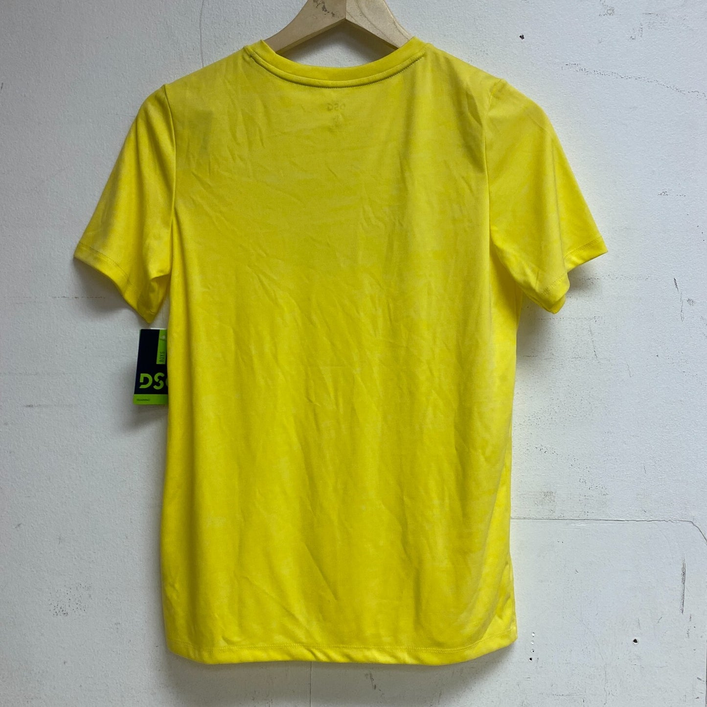 DSG Boys Novelty Graphic Tee Yellow Record Breaker DAB11108N BRAND NEW