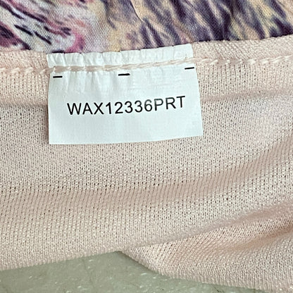 CALIA Women's 3 in Mid Rise Textured Pink Relaxed Infinity Run Short WAX12336PRT