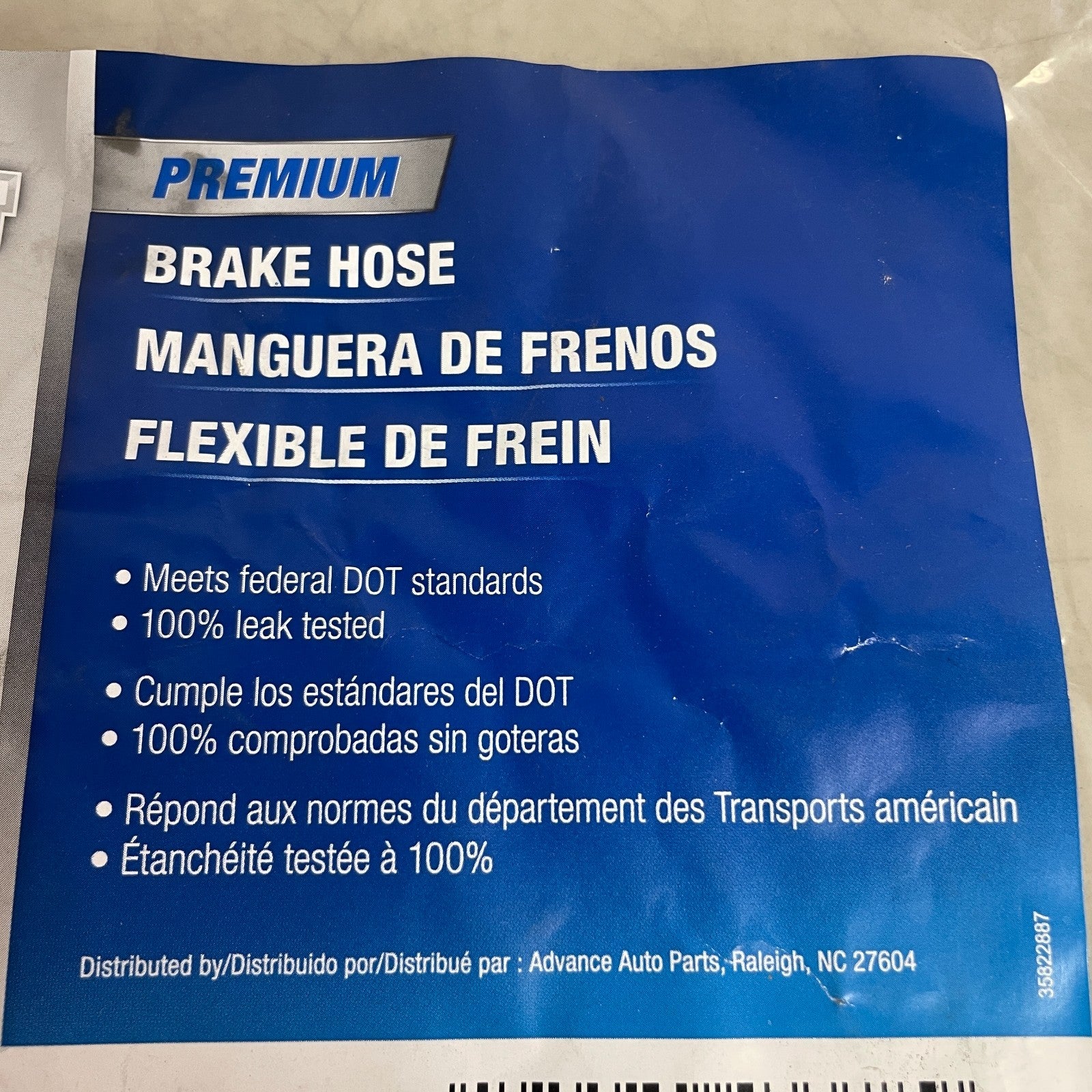 CarQuest BHA97664 Premium Brake Hose | Banjo to Female w/ Copper Washers