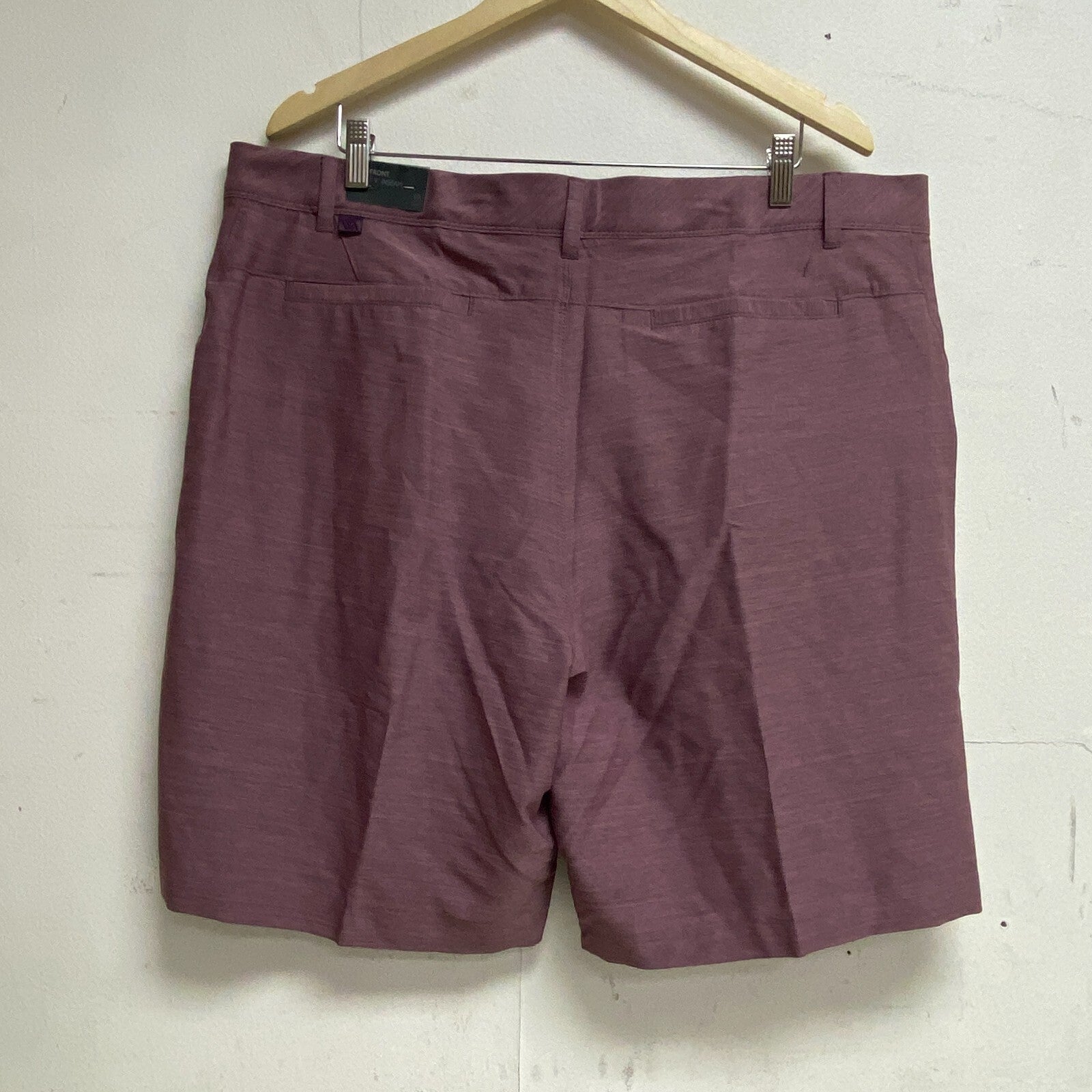 VRST Mens Core Heather 9" Inseam Golf Short Rose Blush Heather MVG20000H