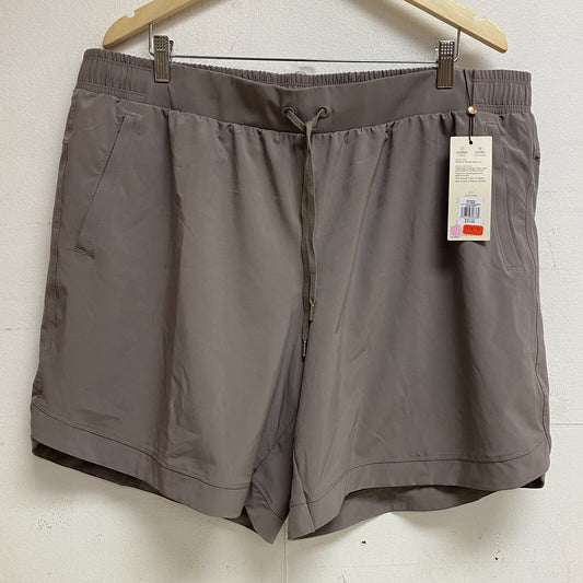 Calia Womens Journey Truelight Woven Bermuda Short Dark Grey WAX12174 BRAND NEW