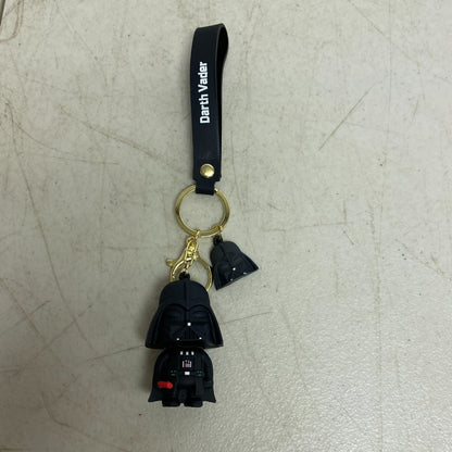 Assorted Silicone Star Wars Keychain With Darth Vader Accessory