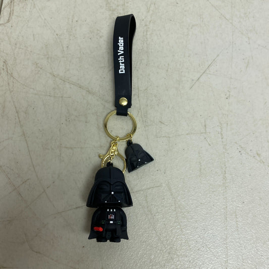 Assorted Silicone Star Wars Keychain With Darth Vader Accessory