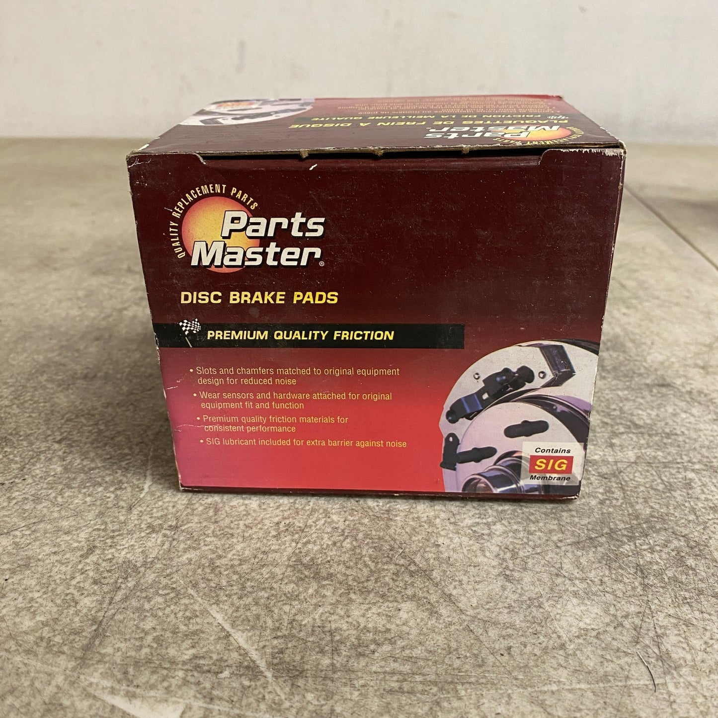 Parts Master MD1033 Brake Pads Semi-Metallic Rear 2004-2012 Chevy Malibu