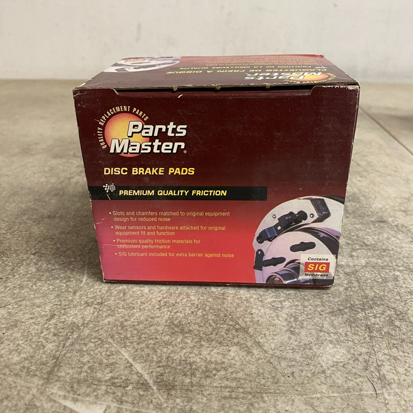 Parts Master MD1033 Brake Pads Semi-Metallic Rear 2004-2012 Chevy Malibu