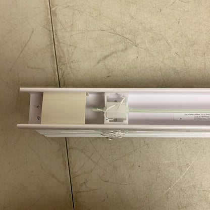 ALLEN + ROTH 2 IN ROOM DARKENING CORDLESS FAUX WOOD BLIND WHITE 29 IN X 64 IN