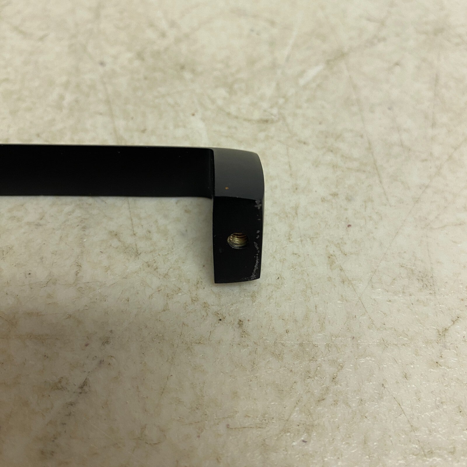 Signature Hardware 12" Gebara Brass Cabinet Pull - Matte Black