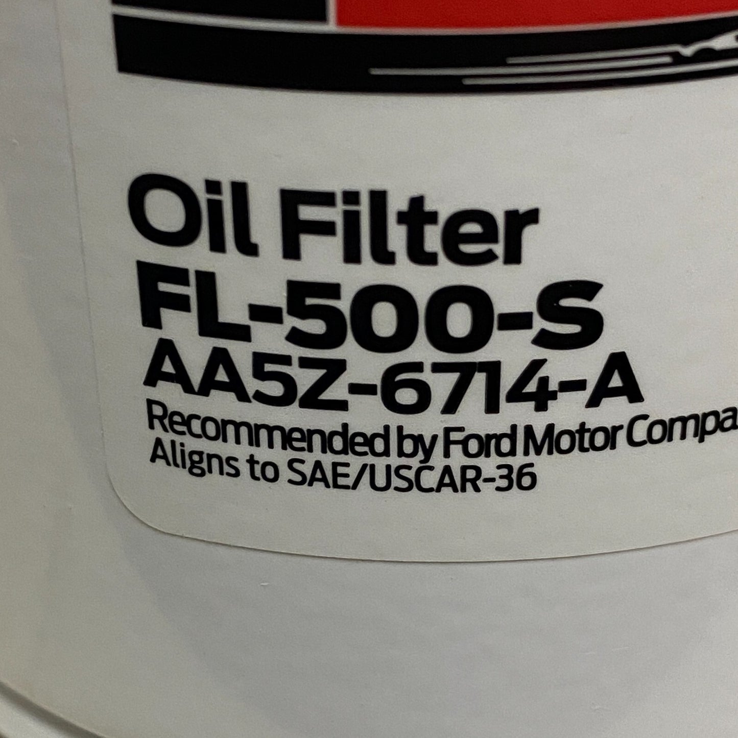 Ford Motorcraft Oil Filter FL-500-S , AA5Z-6714-A