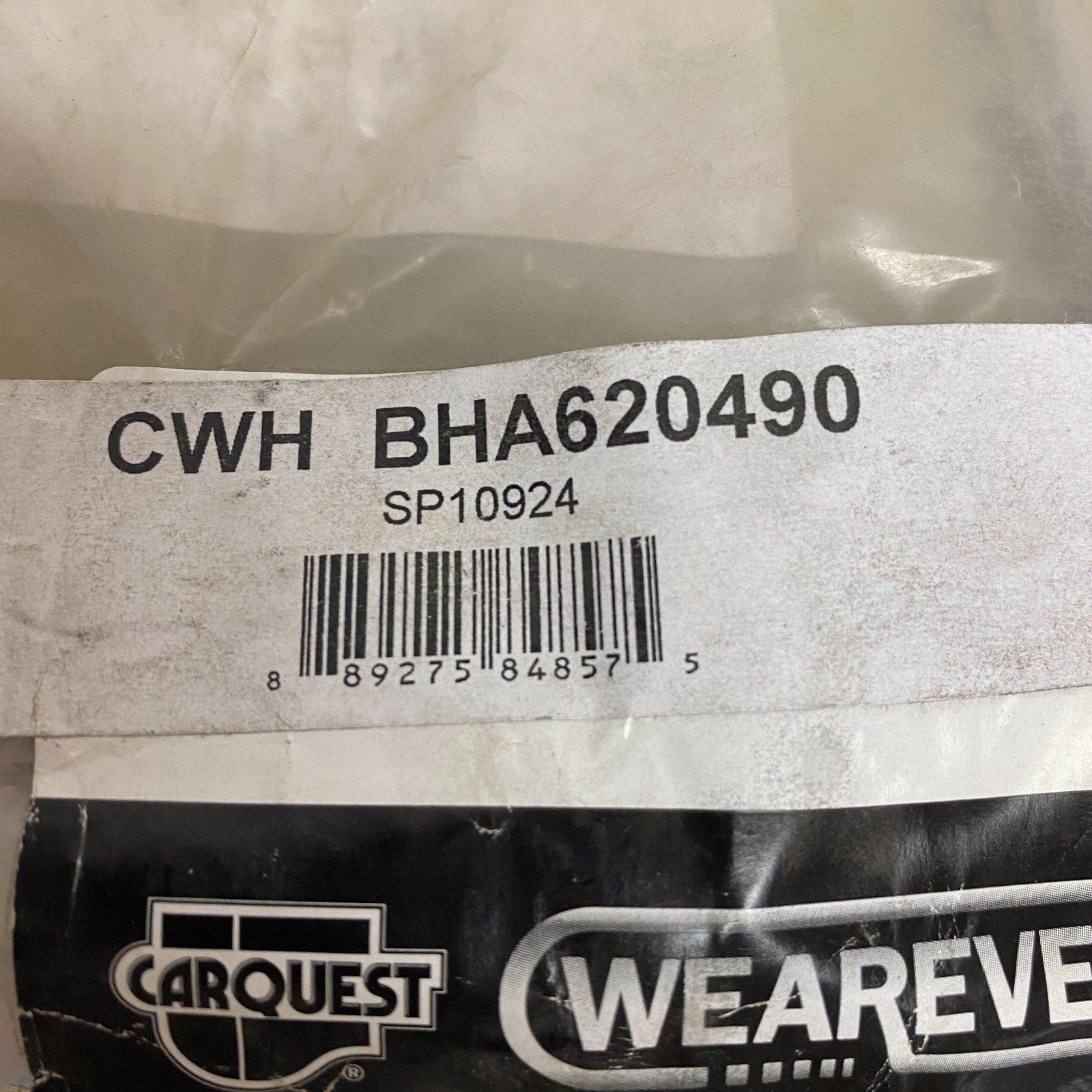 CARQUEST Brake Hydraulic Hose Black EPDM Rubber Model BHA620490