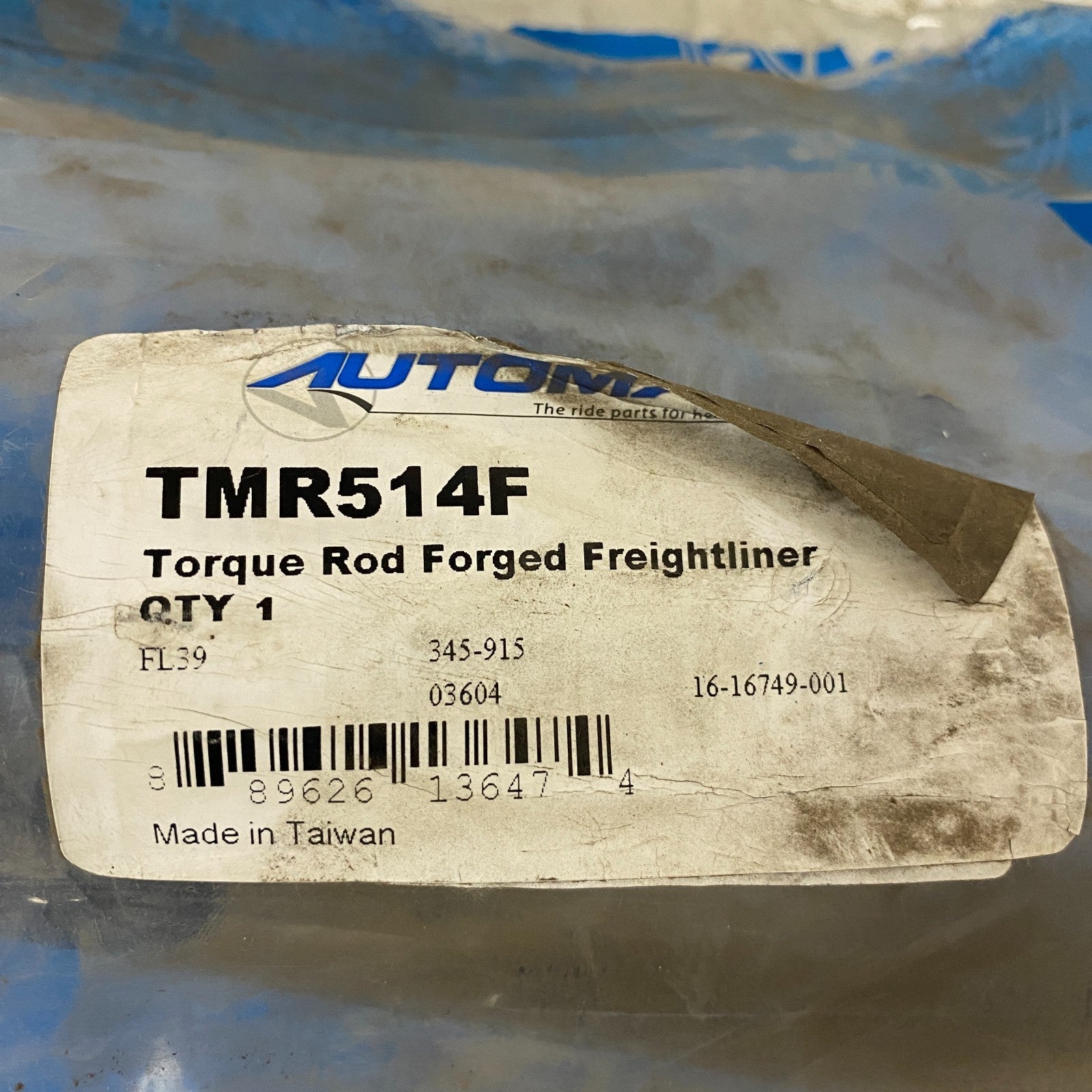 Automann TMR514F Forged Torque Rod for Freightliner Trucks Heavy Duty