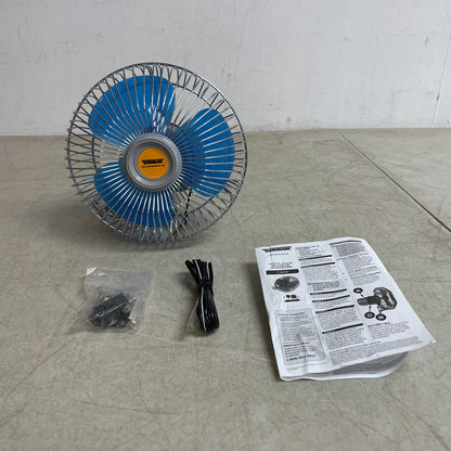 Dorman 7-942 RV Truck 2 Speed Cabin Fan Universal 12V Dash Panel Mount