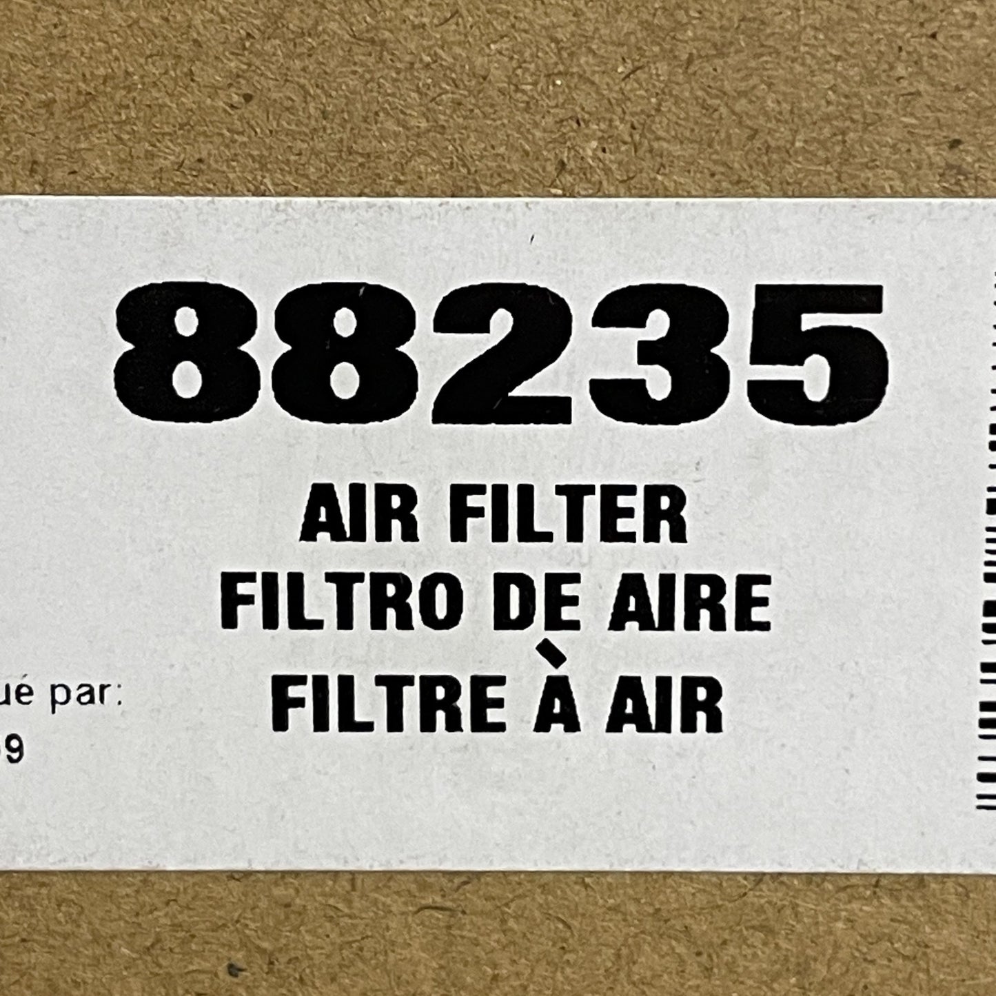 Carquest 88235 Premium Engine Air Filter 7.32″ OD x 4.69″ ID x 4.45″ H